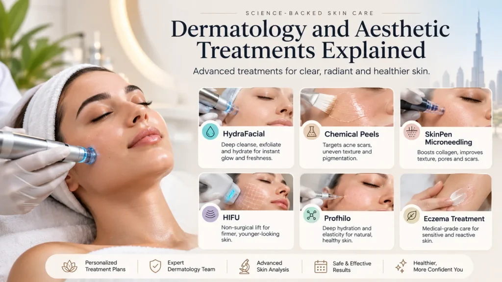 Dermatology and Aesthetic Treatments